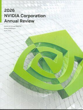 Just Released NVIDIA CORP 2026 Annual Stock Shareholders Annual Report RARE